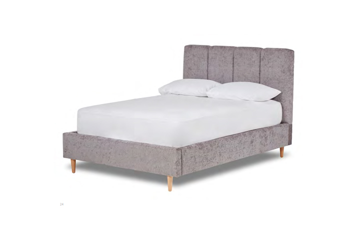 6ft Super King Upholstered Bed Frames - Derry 6ft Super King Size Fabric Bed Frame With Low End