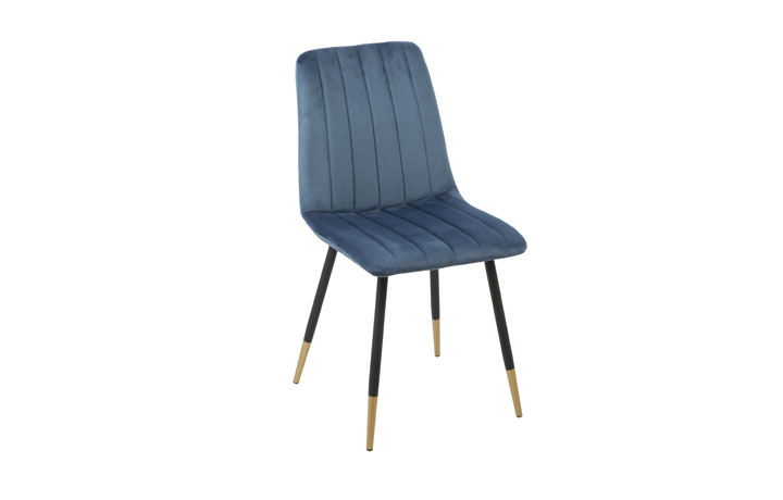 Lucca Upholstered Dining Chairs - Lucca Upholstered Dining Chair Blue