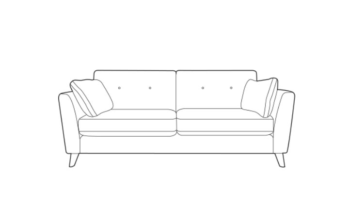  4 Seater Sofas - Peyton Grand Sofa