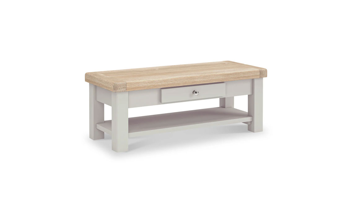 Clovelly Grey Painted Collection - Clovelly Stone Grey Coffee table