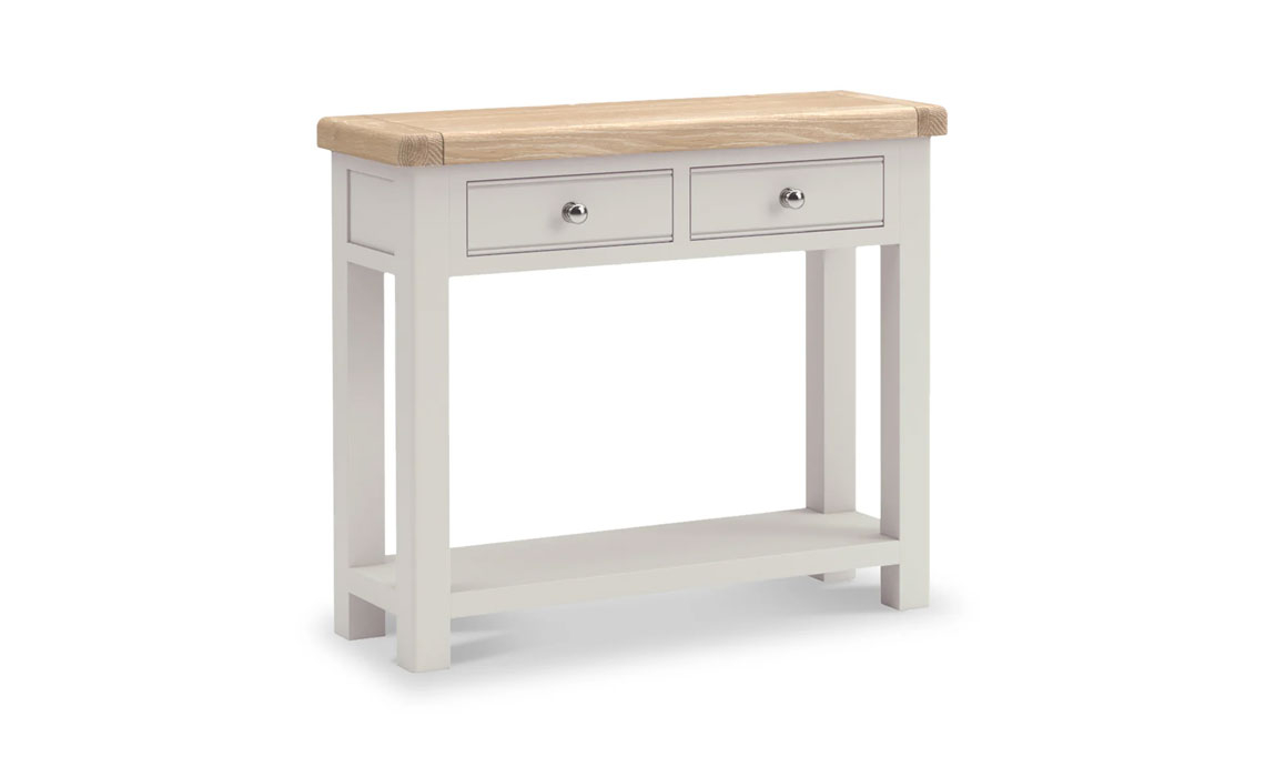 Clovelly Grey Painted Collection - Clovelly Stone Grey Console table