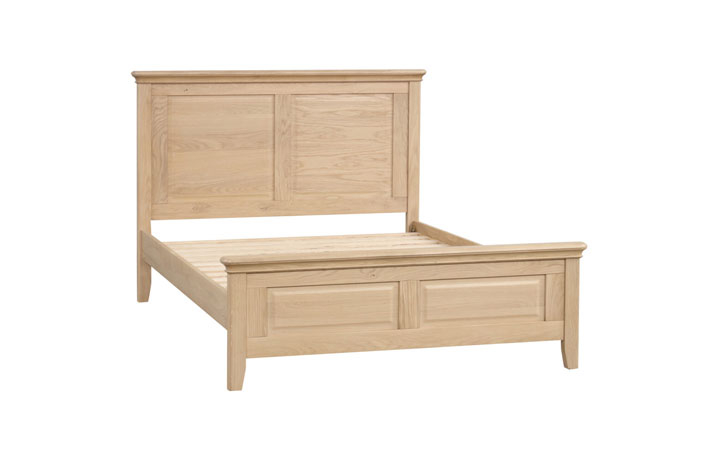 Melford Oak Collection - Melford Oak 4ft6 Double Bed Frame