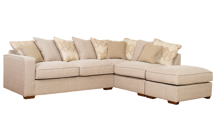 Chair, Sofas, Sofa Beds & Corner Suites - San Francisco Corner Suite Pillow Or Standard Back With Footstool