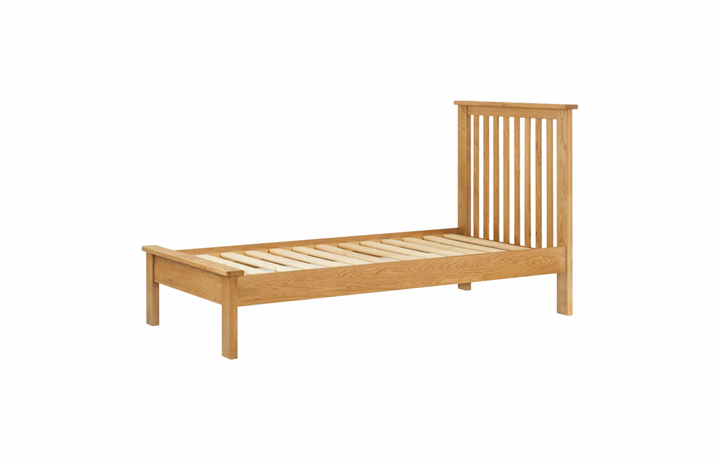 Pembroke Oak Collection - Pembroke Oak 3ft Single Bed Frame