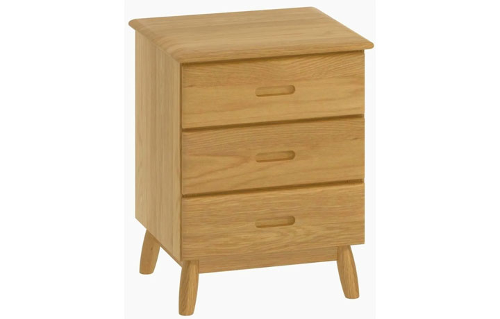 Origin Oak Furniture Collection - Origin Oak Bedside Cabinet