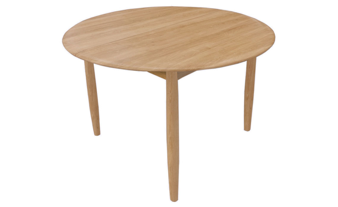 Origin Oak Furniture Collection - Origin Oak Round Extending Dining Table