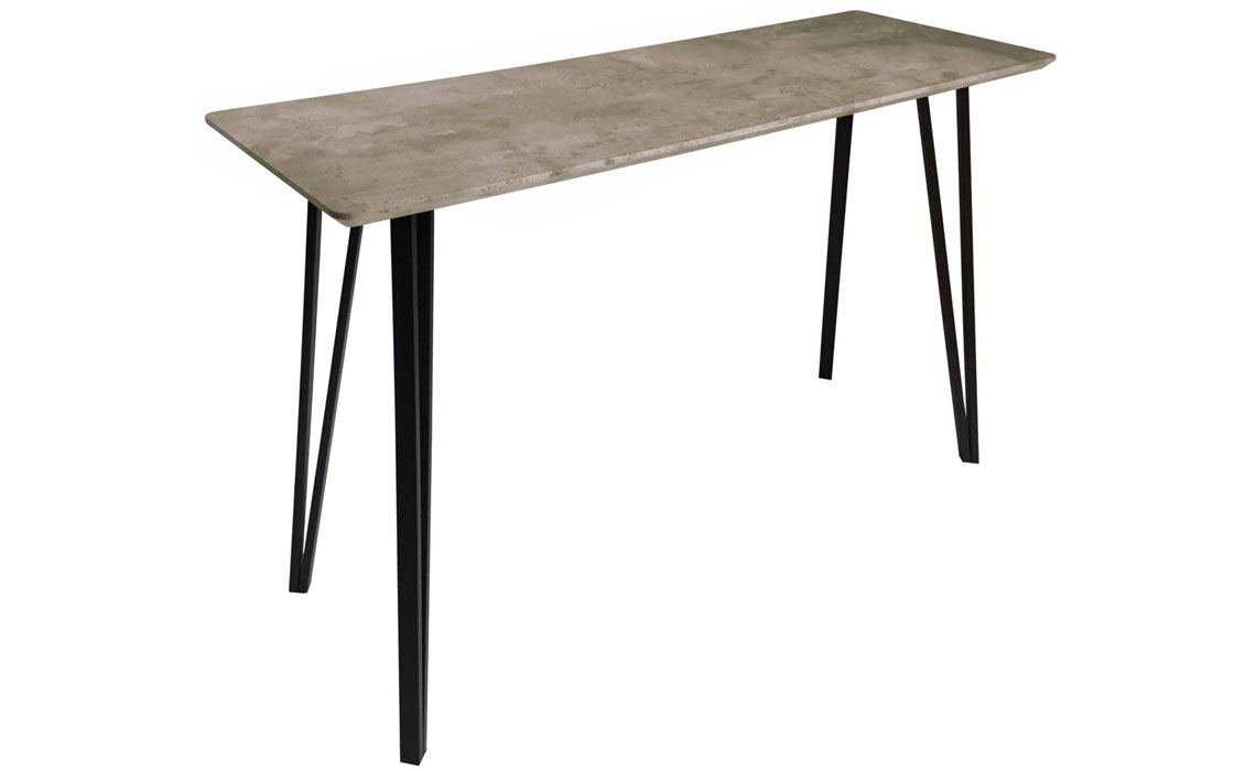 Industrial Console Tables - Talbot Stone Bar Table