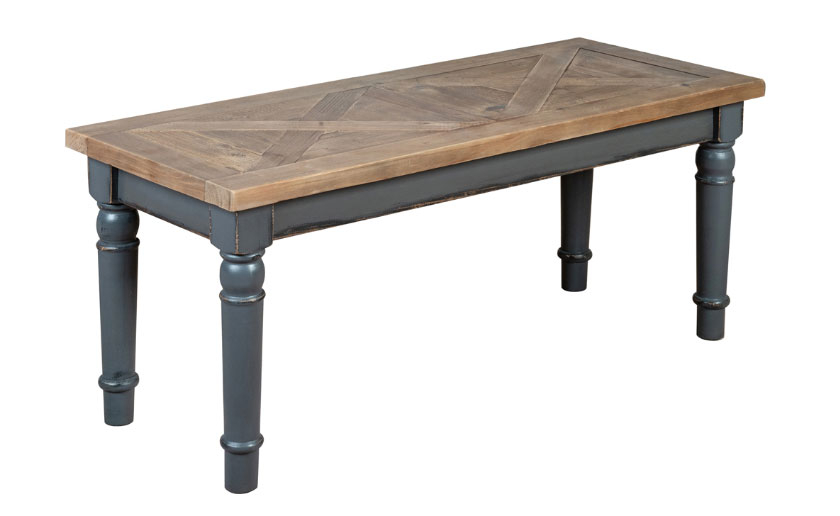 Clearance Furniture - Hemmingway Distressed Small Dining Bench