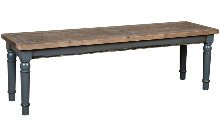 Clearance Furniture - Hemmingway Distressed Large Dining Bench